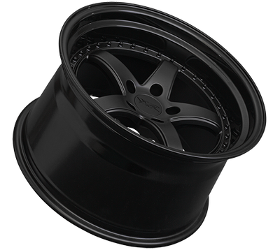 XXR 565 Wheel Flat Black / Gloss Black Lip 18x8.5 +35 5x120