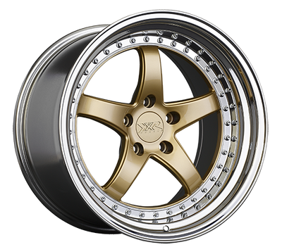 XXR 565 Wheel Hyper Gold / Platinum Lip 20x10.5 +25 5x4.5