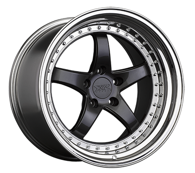 XXR 565 Wheel Graphite / Platinum Lip 18x9.5 +38 5x4.5
