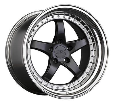 XXR 565 Wheel Graphite / Platinum Lip 18x9.5 +38 5x120