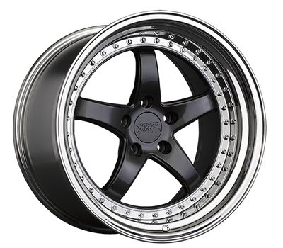 XXR 565 Wheel Graphite / Platinum Lip 18x9.5 +20 5x4.5