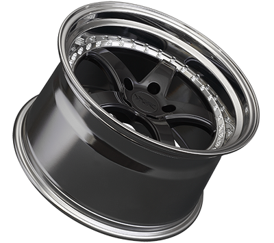 XXR 565 Wheel Graphite / Platinum Lip 18x9.5 +20 5x4.5