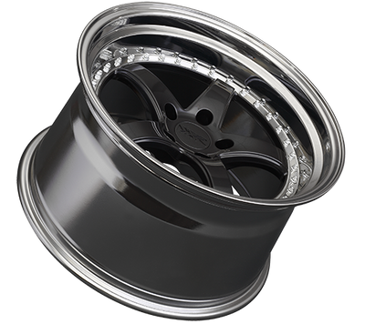 XXR 565 Wheel Graphite / Platinum Lip 18x9.5 +38 5x4.5