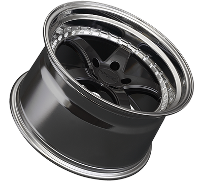 XXR 565 Wheel Graphite / Platinum Lip 18x8.5 +35 5x4.5