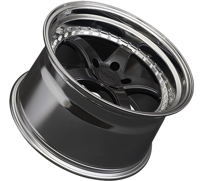 XXR 565 Wheel Graphite / Platinum Lip 18x8.5 +35 5x108