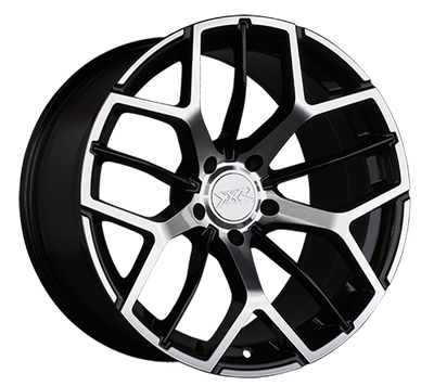 XXR 566 Wheel Black / Machined 18x8.5 +35 5x4.5