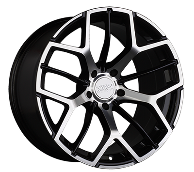 XXR 566 Wheel Black / Machined 18x10 +20 5x4.5