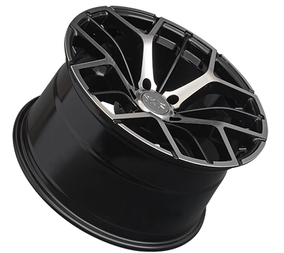 XXR 566 Wheel Black / Machined 18x8.5 +35 5x4.5