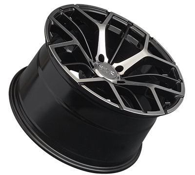 XXR 566 Wheel Black / Machined 18x10 +20 5x4.5