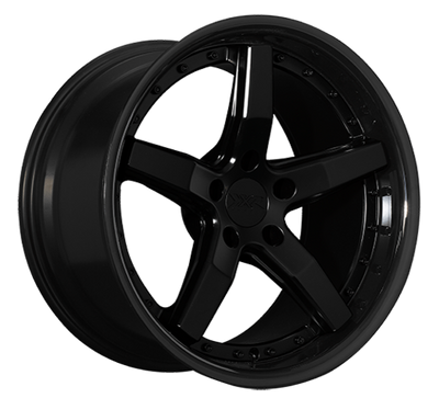 XXR 569 Wheel Flat Black / Gloss Black Lip 18x8.5 +38 5x108