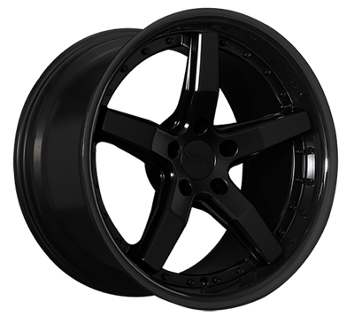 XXR 569 Wheel Flat Black / Gloss Black Lip 20x10.5 +40 5x120