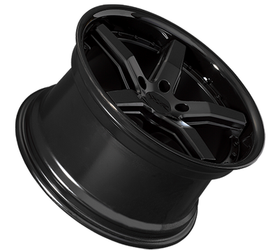 XXR 569 Wheel Flat Black / Gloss Black Lip 20x9 +35 5x120