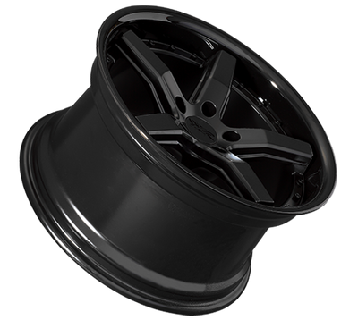 XXR 569 Wheel Flat Black / Gloss Black Lip 20x10.5 +25 5x4.5