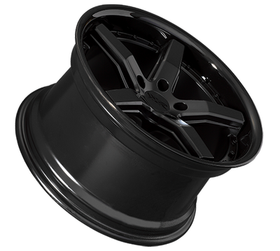 XXR 569 Wheel Flat Black / Gloss Black Lip 18x10 +20 5x4.5