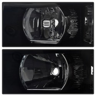 SPYDER Xtune Chevy Silverado 07-13 Crystal Headlights Black Smoked HD-JH-CS07-AM-BSM 9030260