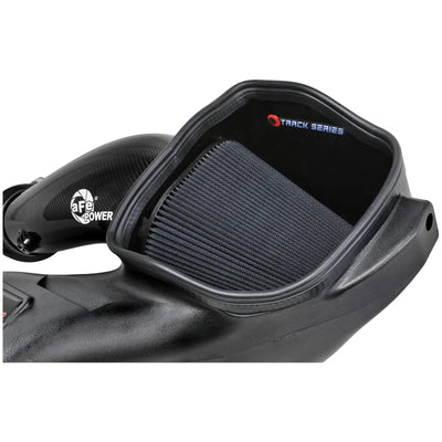 aFe 2023-2025 Ford F150 Raptor R V8 5.2L Supercharged Track Series Air Intake w/ Black PDS Filter