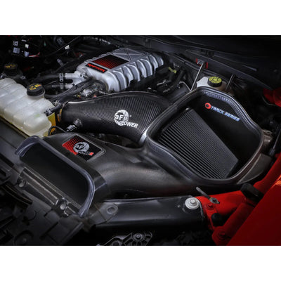 aFe 2023-2025 Ford F150 Raptor R V8 5.2L Supercharged Track Series Air Intake w/ Black PDS Filter