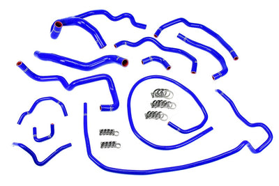 HPS Performance HPS Silicone Radiator + Heater Coolant Hose Kit Mazda 2010-2013 Mazdaspeed 3 2.3L Turbo, 57-1512
