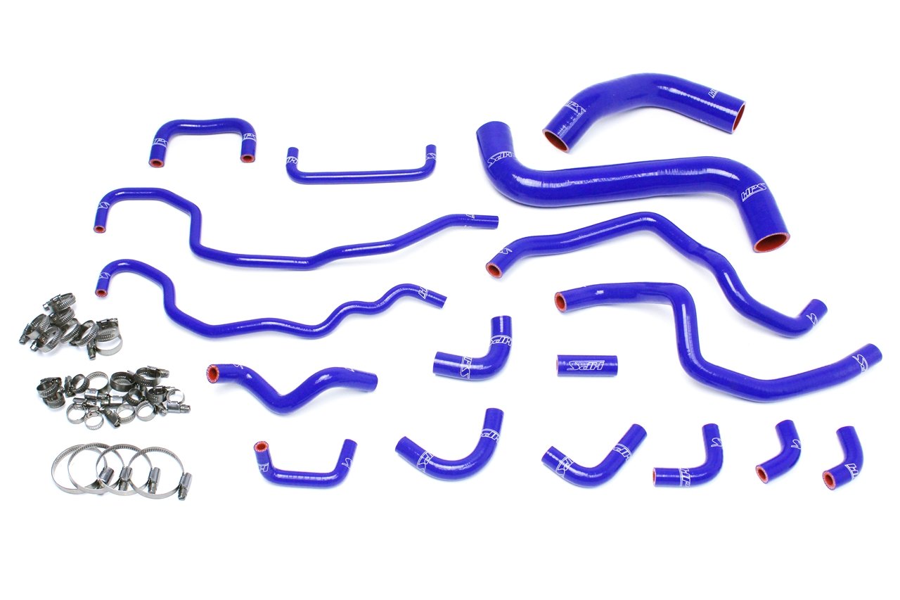 HPS Performance HPS Silicone Radiator + Heater Coolant Hose Kit Subaru 2015-2020 WRX STI 2.5L Turbo, 57-1516