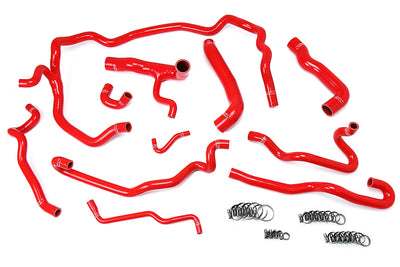 HPS Performance HPS Silicone Radiator + Heater Coolant Hose Kit BMW 2004-2005 530i E60 Left Hand Drive, 57-1552
