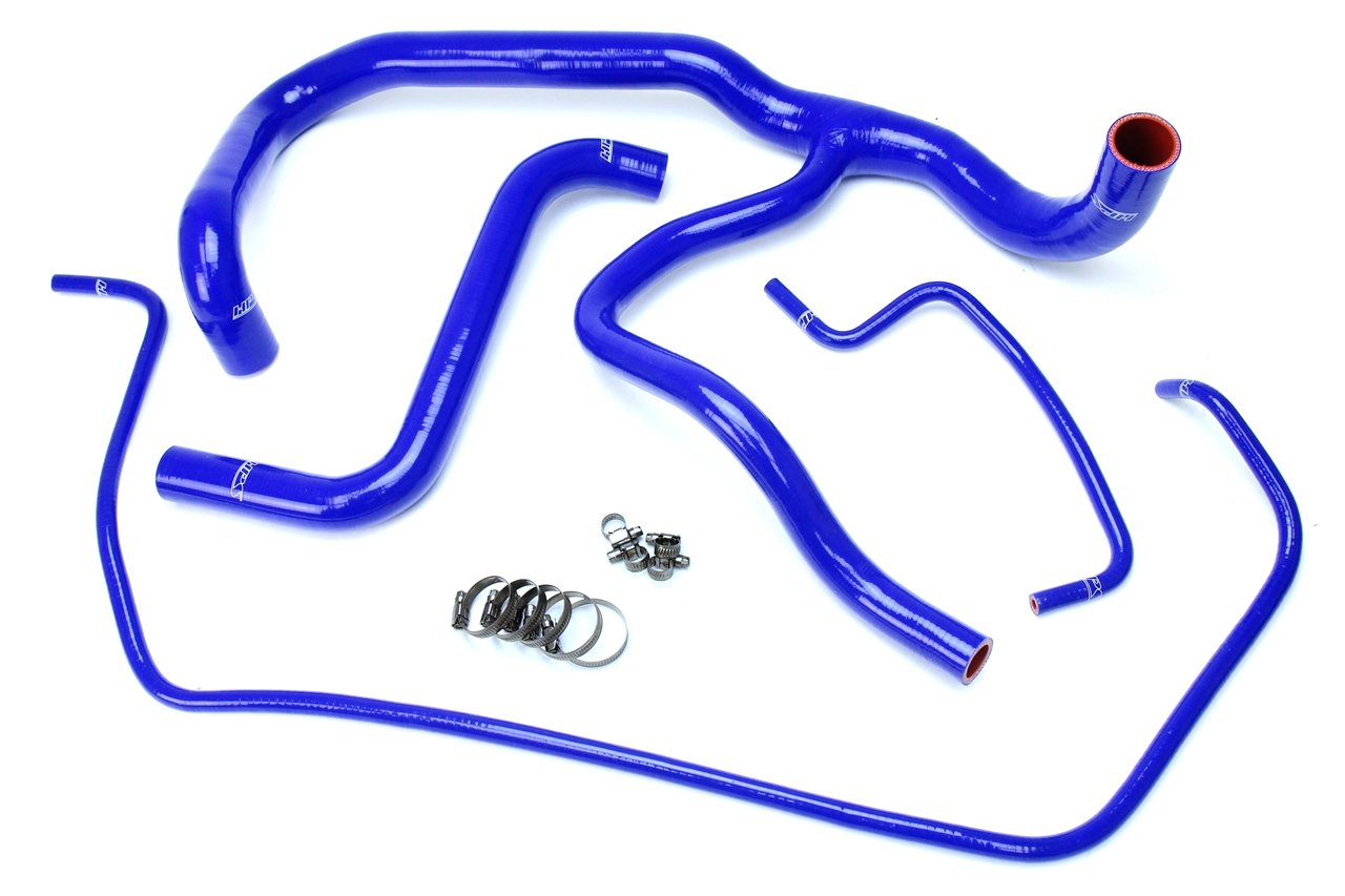 HPS Performance HPS Silicone Radiator Coolant Hose Kit Cadillac 2015-2020 Escalade 6.2L V8, 57-1594R