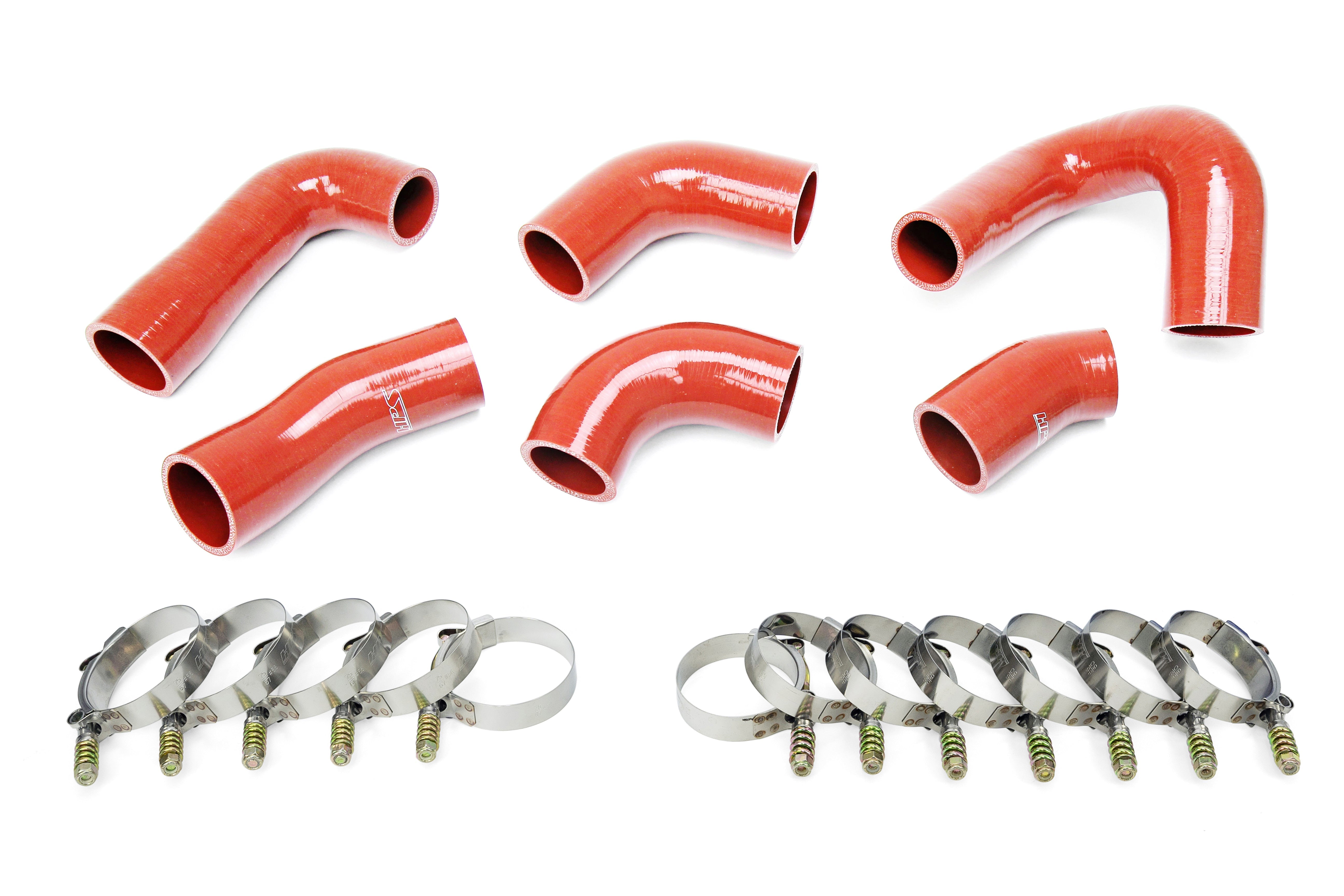 HPS Performance Silicone Transmission Oil Cooler Coolant Hose Kit, Mack Trucks 2007-2016