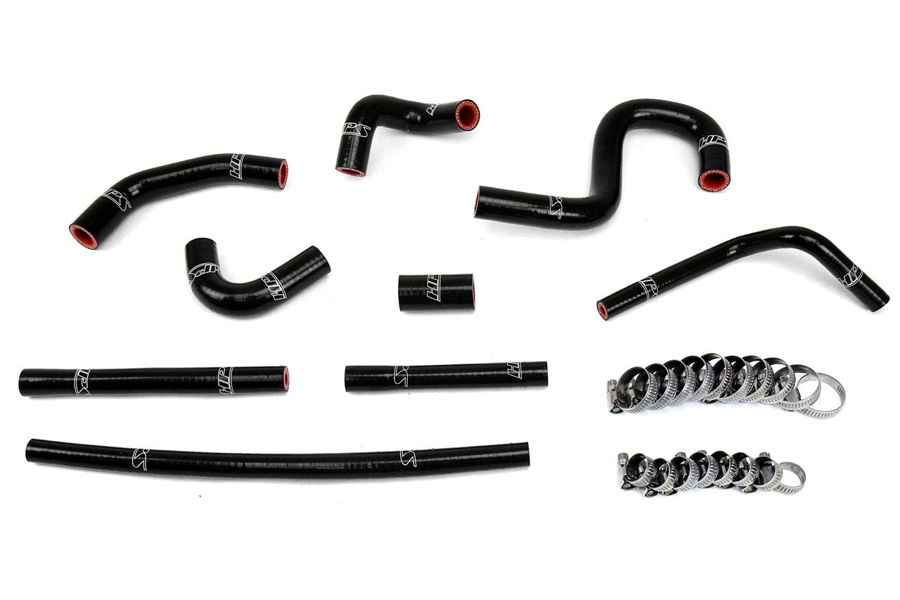 HPS Performance HPS Silicone Heater Coolant Hose Kit Toyota 1996-2002 4Runner 3.4L V6 with rear heater, 57-1798