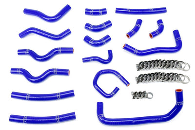 HPS Performance HPS Reinforced Silicone Heater Hose Kit Complete 16pcs Set, Lexus 98-02 LX470 4.7L V8 J100, 57-1913