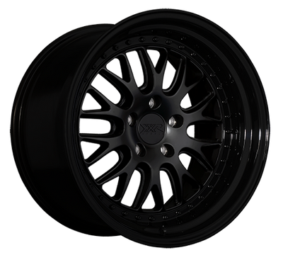 XXR 570 Wheel Flat Black / Gloss Black Lip 18x9.5 +35 5x100