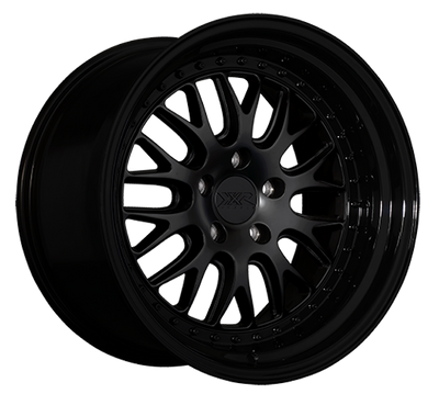 XXR 570 Wheel Flat Black / Gloss Black Lip 18x8.5 +20 5x4.5