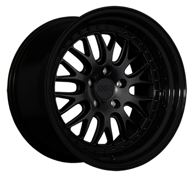 XXR 570 Wheel Flat Black / Gloss Black Lip 18x9.5 +35 5x4.5