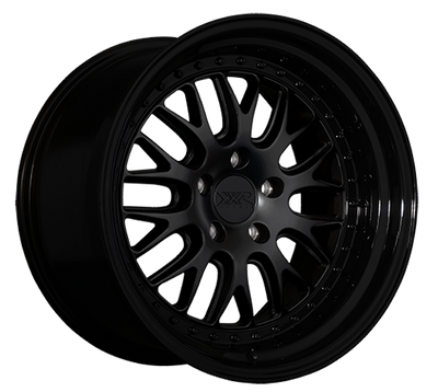 XXR 570 Wheel Flat Black / Gloss Black Lip 18x9.5 +35 5x120