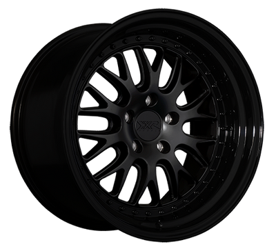 XXR 570 Wheel Flat Black / Gloss Black Lip 18x9.5 +20 5x4.5