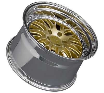 XXR 570 Wheel Hyper Gold / Platinum Lip 20x9 +35 5x120