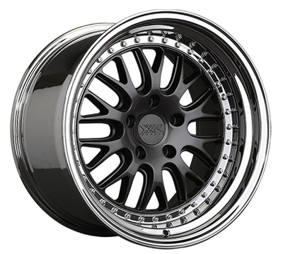 XXR 570 Wheel Graphite / Platinum Lip 20x9 +20 5x4.5