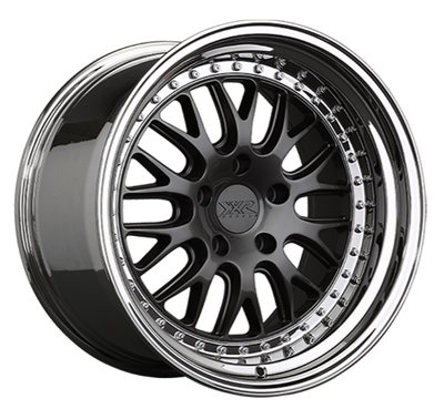 XXR 570 Wheel Graphite / Platinum Lip 18x8.5 +20 5x4.5