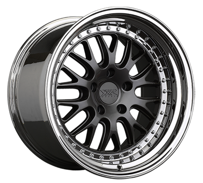 XXR 570 Wheel Graphite / Platinum Lip 18x9.5 +35 5x4.5