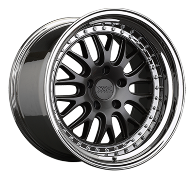 XXR 570 Wheel Graphite / Platinum Lip 20x10.5 +40 5x4.5