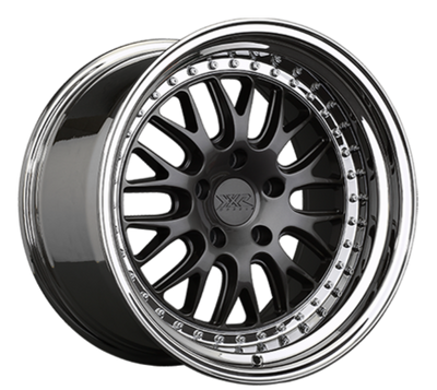 XXR 570 Wheel Graphite / Platinum Lip 20x10.5 +25 5x4.5