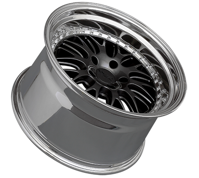 XXR 570 Wheel Graphite / Platinum Lip 18x9.5 +35 5x120