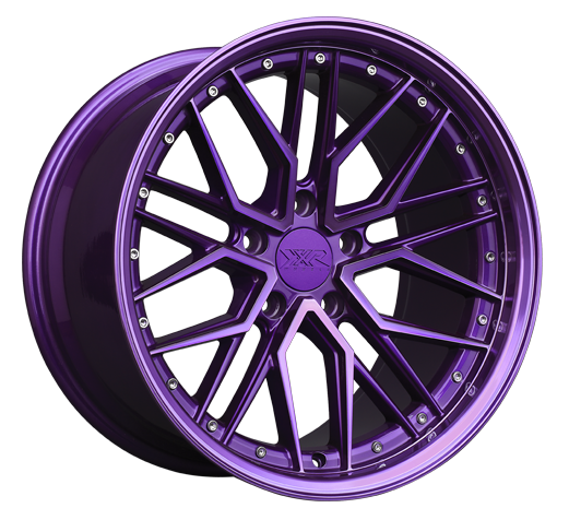 XXR 571 Wheel Diamond Cut Purple 18x8.5 +25 5x120