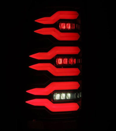 AlphaRex 99-06 Chevrolet Silverado Sierra LUXX-Series LED Tail Lights Alpha-Black 620005 *Discontinued