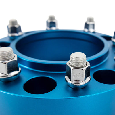 Borne Off-Road Wheel Spacers - 6x139.7 - 78.1 - 38.1mm - M14x1.5 - Blue BNWS-005-381BL