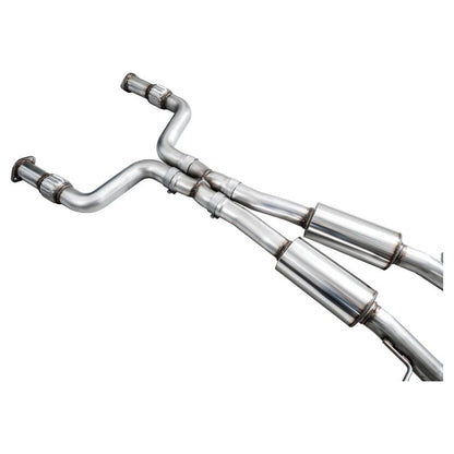 AWE 2023 Nissan Z RZ34 RWD Track Edition Catback Exhaust System w/ Diamond Black Tips