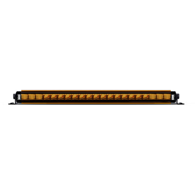 Borne Off-Road Light Bar Cover Single Row 20in Amber BNLT-COV-SS20YL