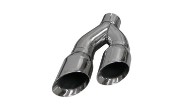 Corsa Performance 3in Inlet 4in Pro Series Twin Side Swept Exhaust Tip Kit