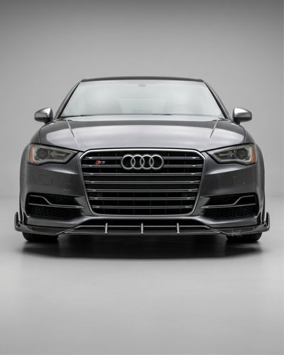 2014–2016 Audi A3 S-Line / S3 8V Sedan Front Bumper Splitter – Carbon Fiber