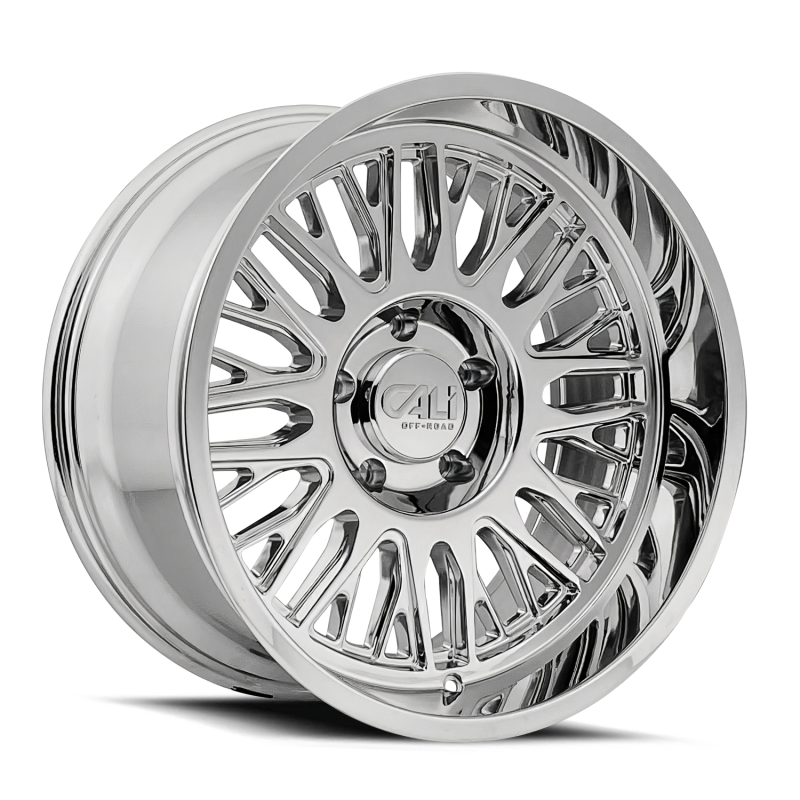 Cali Off-Road 9116 Vertex 24x14 / 6x139.7 BP / -76mm Offset / 106mm Hub Chrome Wheel 9116-24483C
