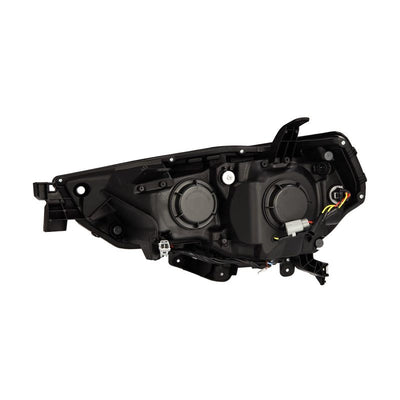 AlphaRex 14-20 Toyota 4Runner MK II PRO-Series Halogen Projector Headlights Chrome