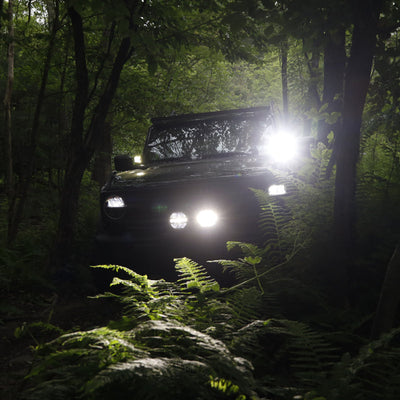 Borne Off-Road Light Bar Single Row Straight 50in BNLT-LB-SS50